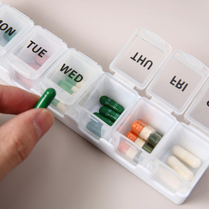 <span class=keywords><strong>Pill</strong></span> lưu trữ trường hợp giá thấp hẹn giờ hộp thuốc làm bằng bền PP nhựa <span class=keywords><strong>Pill</strong></span> <span class=keywords><strong>Box</strong></span> trong túi OPP - Product Image 6