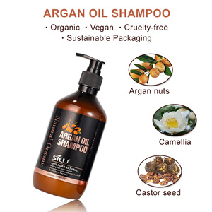 Shampoo nourrissant <span class=keywords><strong>pour</strong></span> cheveux à l'huile d'argan biologique, marque privée, best-seller, <span class=keywords><strong>pour</strong></span> hommes et femmes - Product Image 4