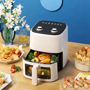 Freidora de aire inteligente de 4.5L multifuncional, horno eléctrico todo en uno con revestimiento antiadherente de PTFE para una cocina saludable - Product Image 2