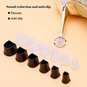 Stoppers Anti-Noise Non-Slip <b>Heel</b> Caps High <b>Heel</b> Stoppers for Grass Wedding Wetlands - Product Image 3