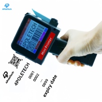 Imprimante jet d'encre portable 2-en-1 intelligente et automatique pour usage domestique et ateliers d'impression, encre à séchage rapide