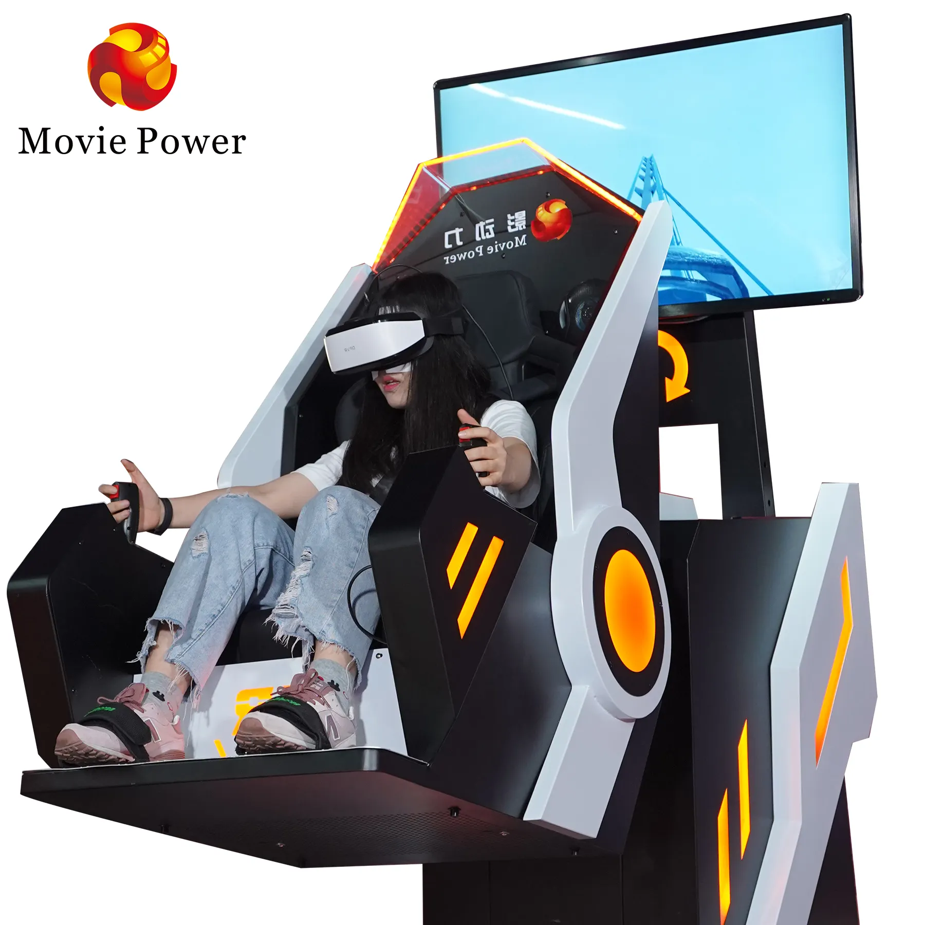 vr game set gaming video cinema amusement park games for sale 9d 360 degree flight simulator