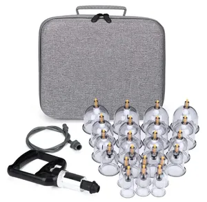 Ensemble de thérapie par ventouses Ensemble de ventouses sous vide Pots de physiothérapie de massage Médecine chinoise Hijama anti-<span class=keywords><strong>cellulite</strong></span> - Product Image 1