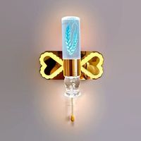 Lampe murale LED de luxe moderne avec commande vocale intelligente pour hôtel, salon, chambre, escalier, éclairage d'ambiance