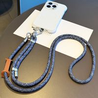 Étui de téléphone unisexe avec cordon de cou réglable, bandoulière robuste en nylon avec clip métallique, sangle de caméra rétractable pour extérieur