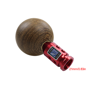 Poignée <span class=keywords><strong>de</strong></span> levier <span class=keywords><strong>de</strong></span> vitesses JDM 50MM, style bois <span class=keywords><strong>de</strong></span> pêche, nouvelle forme ronde, poignée <span class=keywords><strong>de</strong></span> levier <span class=keywords><strong>de</strong></span> vitesses en plastique, accessoires <span class=keywords><strong>de</strong></span> voiture pour le style <span class=keywords><strong>de</strong></span> la voiture - Product Image 5
