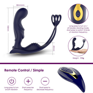 Mainan seks penyumbat pantat pemijat prostat efektif pria untuk perawatan Anal - Product Image 4
