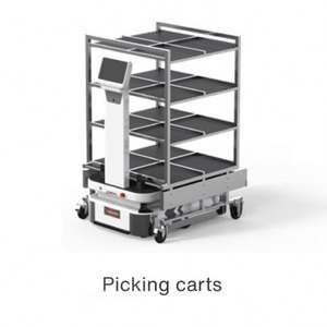 Robot AMR de 0,6 toneladas, carro de transporte de logística inteligente, último almacén, móvil y autónoma - Product Image 2