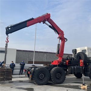 รถเครนบูมไฮดรอลิกแบบเคลื่อนที่ Bob-Lift ขายดี 3/5/6 ตัน 8 ตัน 10 ตัน พร้อมหัวจับแบบ Knuckle Boom ติดตั้งบนรถบรรทุกสำหรับขาย - Product Image 6