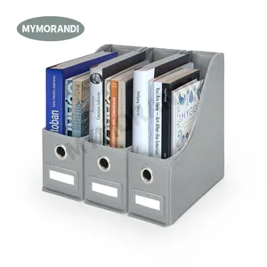 Set Of 3 Magazine Holder Desk Top File Organizer Document Storage Boxes For School Home Office