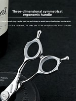Ciseaux à effiler dentelés CNC Huo Dong LW-625X pour hommes, fabriqués en Chine continentale, réduisent le volume de 20%-30%, pour une finition naturelle et sans démarcation