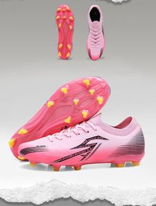 Chaussures de football respirantes haut de gamme personnalisées à crampons pour hommes et femmes, bottes de football professionnelles pour la compétition et l'entraînement, tige synthétique - Product Image 4