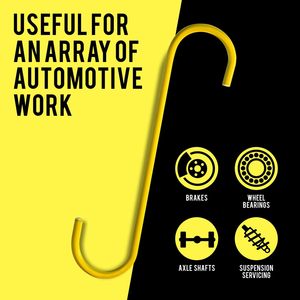 Ganchos de pinza de freno-Herramienta de pinza de acero duradero para trabajos de suspensión y mantenimiento automotriz - Product Image 6