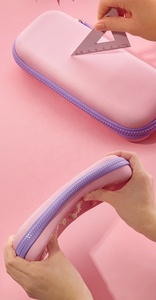 2021 tùy chỉnh thời trang không thấm nước Eva bút chì túi đầy màu sắc bút chì trường hợp cho các trường học & Quà Tặng sử dụng mới cho Giáng sinh - Product Image 4