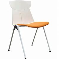 Chaise en métal confortable pour salle de réunion, salle de conférence, formation, bureau, salle d'attente