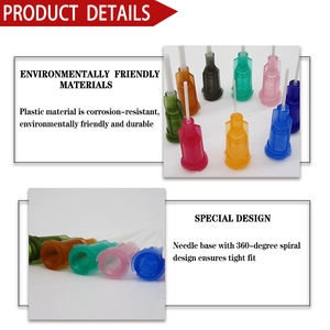 थोक 14 ग्राम 15g 18g 20g g 22g 25g 26g 28g 36g 32g pp लचीला गोंद सटीक वितरण सुई - Product Image 2
