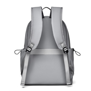 2025 Men's Waterproof Travel Backpack <b>Bag</b> New Contrast Color Junior High School College School <b>Bag</b> Made Oxford - Product Image 4