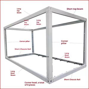 户外建筑工地住宅现代环保集装箱住宅定制简易移动家居预制住宅 - Product Image 3