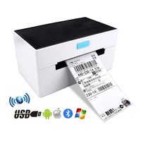 Impresora de Etiquetas Térmica de 4 Pulgadas con Función de Código de Barras, Impresora de Etiquetas Adhesivas 4x6, Disponible en Stock