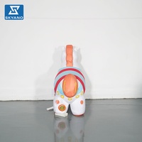 Modèle de poney gonflable en peluche pour la publicité extérieure lors de festivals, décoration personnalisée de cheval gonflable