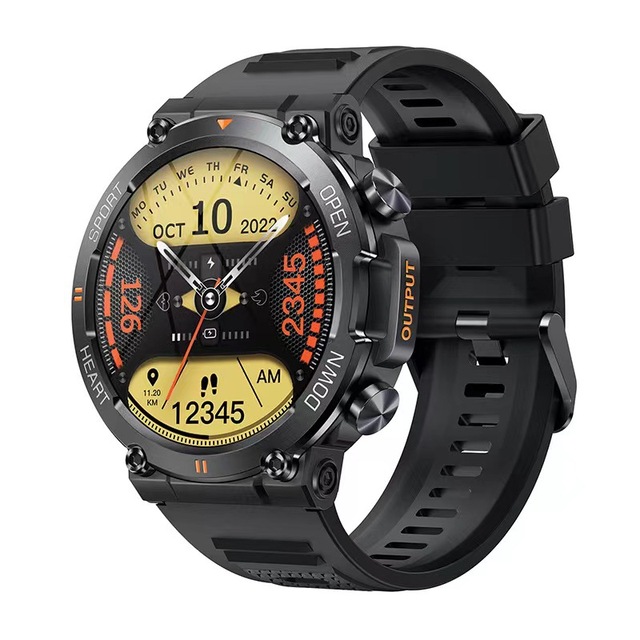 New K56 PRO Smart Watch 1.39 Inch HD Bluetooth Call Men Sports Fitness Tracker Heart Monitor 400mAh Smart Watch for Android IOS