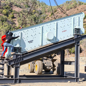 תחנת ריסוק ניידת לצמיגים, מגרסות לסת ניידות, 100 טון לשעה, מכונת ריסוק ניידת על משאיות - מחיר - Product Image 4