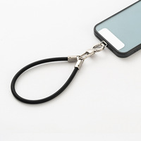 Cordon de téléphone portable 6 mm en silicone, bracelet court anti-perte, accessoire tendance avec logo personnalisé GX85
