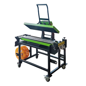 Máquina de Prensa Térmica para Cintas con Doble Placa Calefactora de Gran Tamaño 70x90/30x100 y Base Móvil - Product Image 5