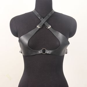 Lingerie seksi produk Sm kulit Harness badan mode dapat diatur gaya lingerie seksi ketat - Product Image 4