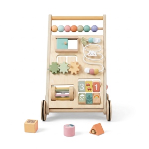 Marche-bébé en <span class=keywords><strong>bois</strong></span>, trotteur pour bébé, jouet Montessori, jouets éducatifs pour bébés, marche-bébé multifonctionnel en <span class=keywords><strong>bois</strong></span> - Product Image 3