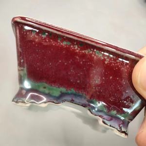 Mini hoge temperatuur geglazuurde bonsai pot keramische bonsai pot - Product Image 5