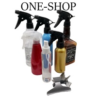 Flacon vaporisateur de salon de coiffure de luxe le plus vendu avec pulvérisateur à gâchette