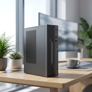 Chasis SOHOO-SFF de Formato Pequeño, 8.2 Litros, Múltiples Bahías para Unidades, Ranuras con Cerradura de Seguridad, Caja de PC Compacta para Oficina y Hogar - Product Image 1