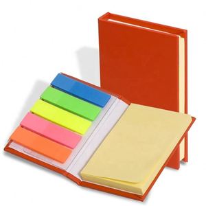 Carnet autocollant promotionnel avec 50 pages de notes adhésives et 5 couleurs de marque-pages adhésifs avec 15 feuilles pour cadeaux publicitaires - Product Image 2