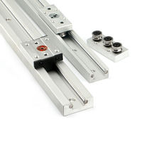 Rail de guidage linéaire biaxial intégré, glissière à rouleaux à double axe interne pour équipement d'automatisation de gravure CNC