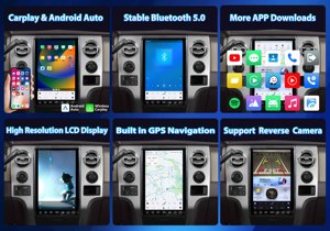128GB autoradio per Ford F150 2009-2012 Android13 ricevitore di navigazione GPS Auto Stereo Multimedia <span class=keywords><strong>Player</strong></span> Touch Screen unità principale - Product Image 6