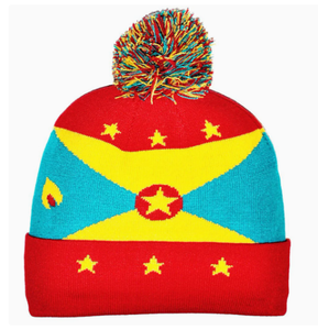 Gorro de Punto con la Bandera de Dominica para Mujer, Gorro Suave y Elástico, Cálido para Invierno, Personalizado, Venta al Por Mayor, Económico - Product Image 3