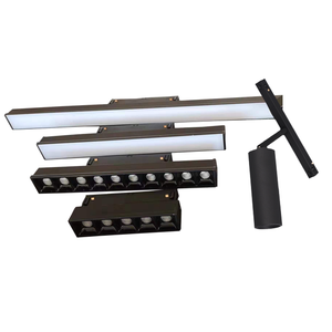 Đèn Theo Dõi Từ Tính Hệ Thống Chiếu Sáng Đường Sắt Hiện Đại 5W 10W <span class=keywords><strong>15W</strong></span> DC48v Đèn Led Theo Dõi Từ Tính Có Thể Điều Chỉnh - Product Image 6