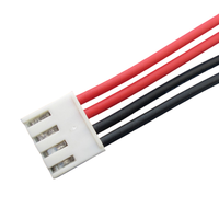 Faisceau de câblage avec connecteur femelle 3 broches en plastique, pas de 3,96 mm, assemblage de câbles, faisceau de câblage personnalisé OEM ODM
