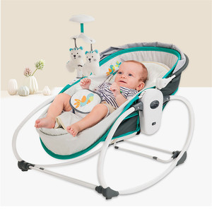 Berceau électrique pliable Mastela pour bébé, en tissu pelucheux à motifs animaliers, berceau apaisant pour nouveau-né, sans phtalates, portable - Product Image 4