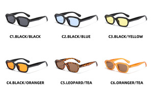 CONCHNEN, venta al por mayor <span class=keywords><strong>de</strong></span> <span class=keywords><strong>verano</strong></span>, precio barato, logotipo personalizado, gafas <span class=keywords><strong>de</strong></span> sol UV400, <span class=keywords><strong>lentes</strong></span> transparentes, gafas <span class=keywords><strong>de</strong></span> sol cuadradas pequeñas Retro para hombres y mujeres - Product Image 2