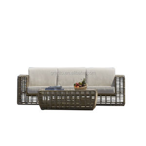 Phổ Biến Phong Cách Hiện Đại Ngoài Trời Mây Nội Thất Khách Sạn Wicker Sofa <span class=keywords><strong>Set</strong></span> - Product Image 6