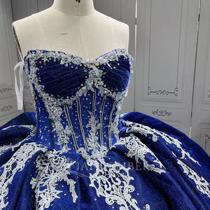 Vestidos de Quinceañera Azul Marino Lsmu155, Vestidos de XV Años, Moda de Quinceañera, Vestidos de Princesa, Vestidos de Gala Jancember - Product Image 6