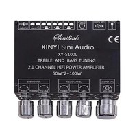 XY-S100L 2.1 Channel untuk Modul Papan Penguat Audio dengan Antarmuka USB/AUX Subwoofer Nada Tinggi dan Rendah