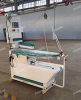 Machine à repasser multifonctions-Table à repasser commerciale avec chaudière fer à repasser et pistolet détachant