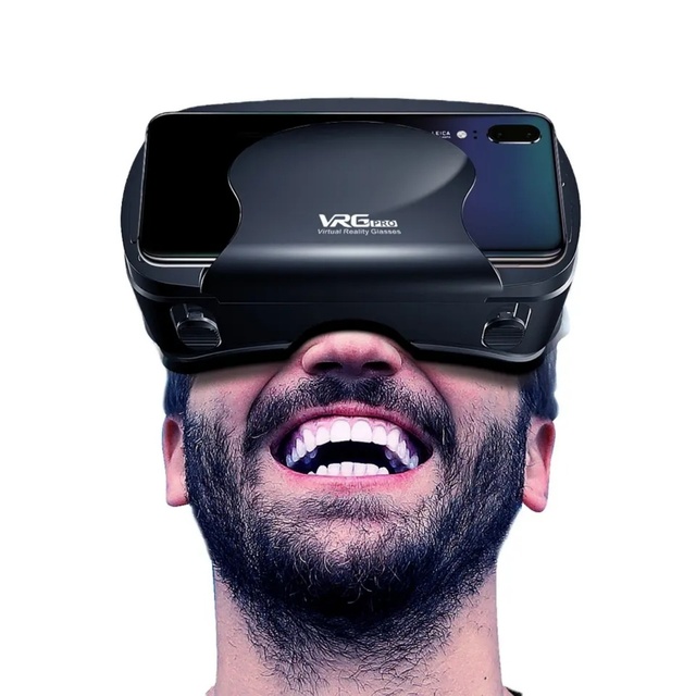 Available VR Glasses Mobile Virtual Reality Full-screen Viewable Wide-angle VR Headset Games VRG Pro 3D VR Glasses