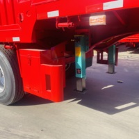 Semi-remorque à 2/3/4 essieux, 30-80 tonnes, pour le transport de bétail, de marchandises, de canne à sucre, remorque à bâche, camion-remorque à vendre
