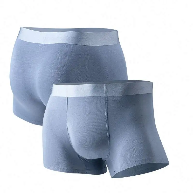 Großhandel Unterwäsche Mann benutzer definierte Baumwolle Boxershorts männliche Grundlagen Boxer Briefs Herren benutzer definierte Slips