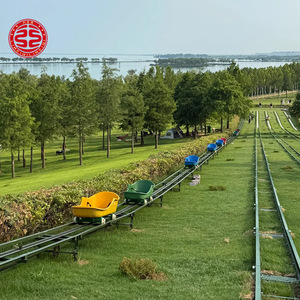 Grand toboggan extérieur sur herbe, ski alpin, toboggan extrême, équipement d'amusement non motorisé, toboggan sec, toboggan arc-en-ciel sur herbe - Product Image 1