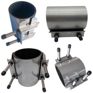 Abrazadera de reparación de acero inoxidable PN10/PN16 para fugas de tuberías - Product Image 1